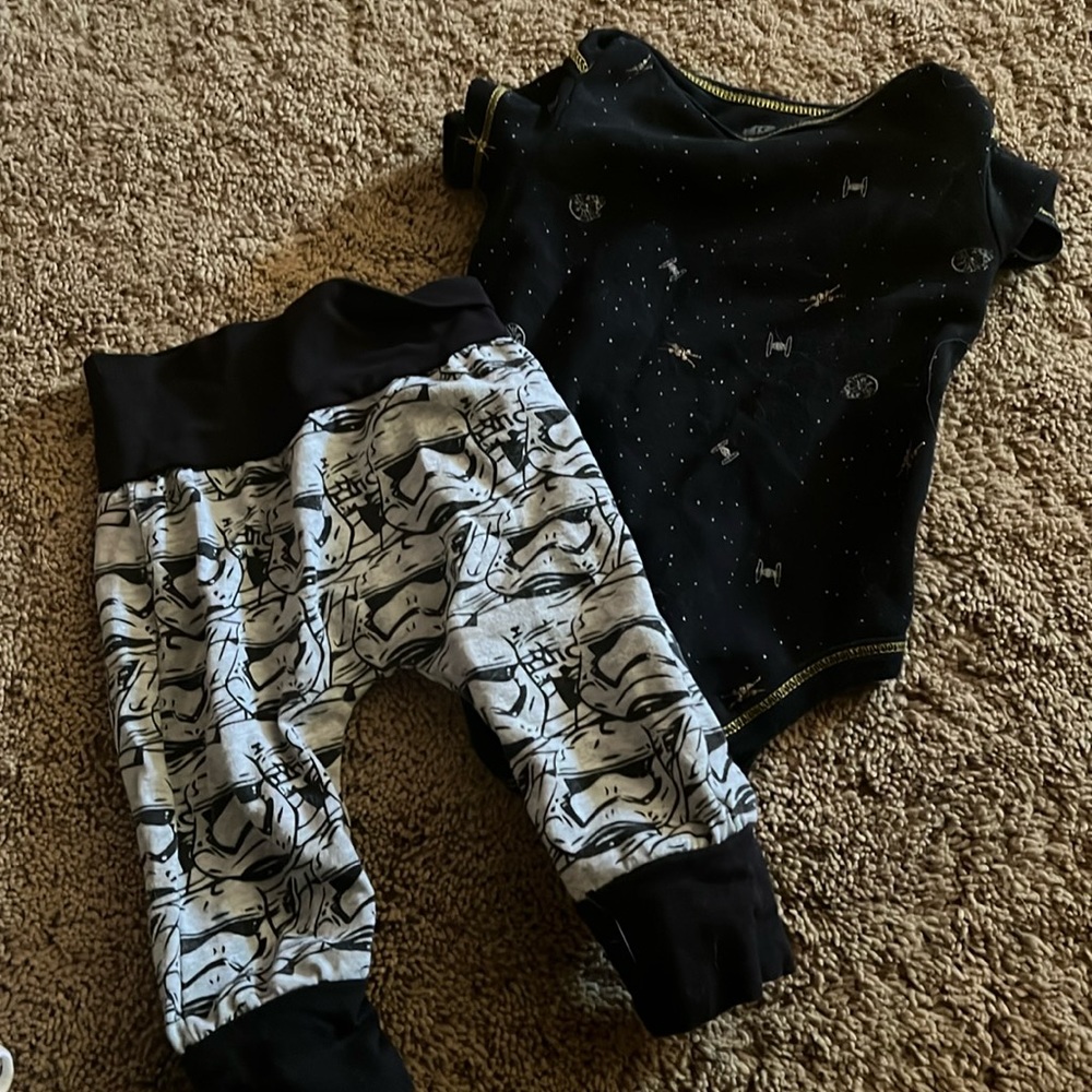 Star Wars 6/9 Month Set